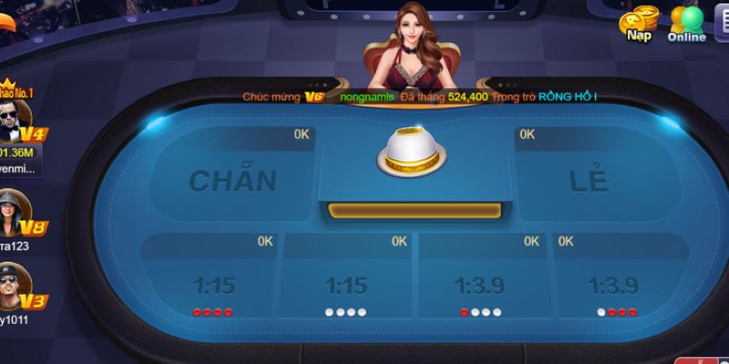 Xóc đĩa trực tuyến là phiên bản nâng cấp của trò chơi truyền thống